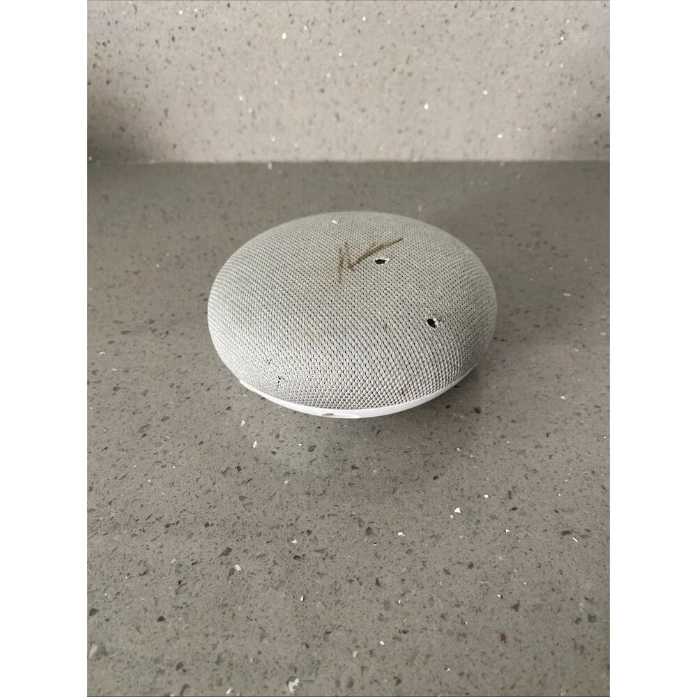 Google Nest Mini Smart Speaker Gray Model H0A Untested!